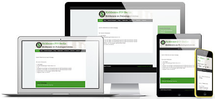 webseite Kickboxen mobil responsive design