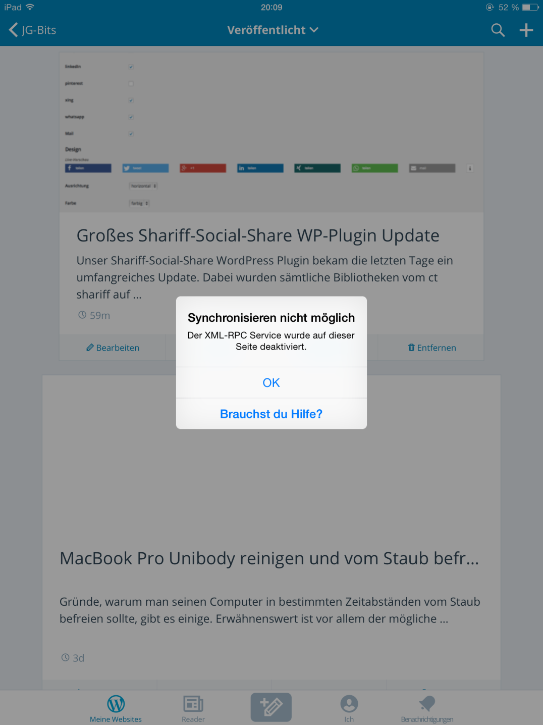 XML-RPC WordPress testen ob aktiv
